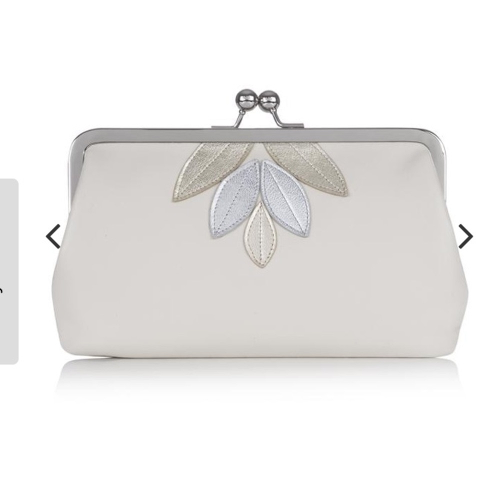 Rachel Simpson Ivory Leather Bag